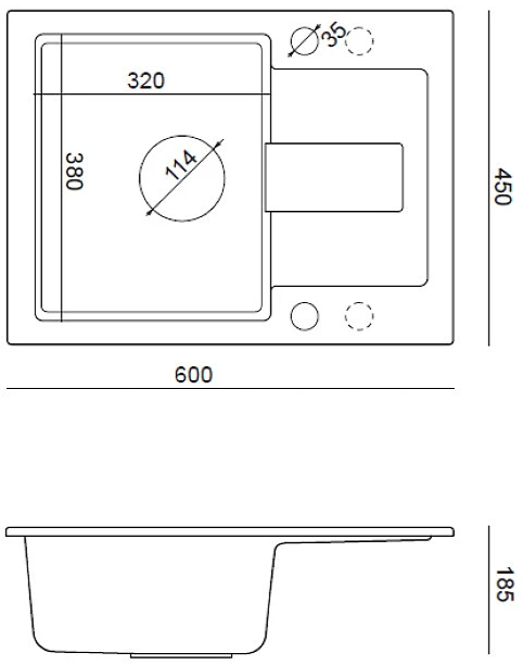 KGS K 4560 1B1D Black Metallic